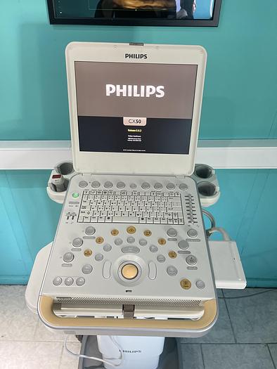 Gebraucht Philips CX50 Ultraschallgerät mit Sektor Sonde Model Version 5.0.2