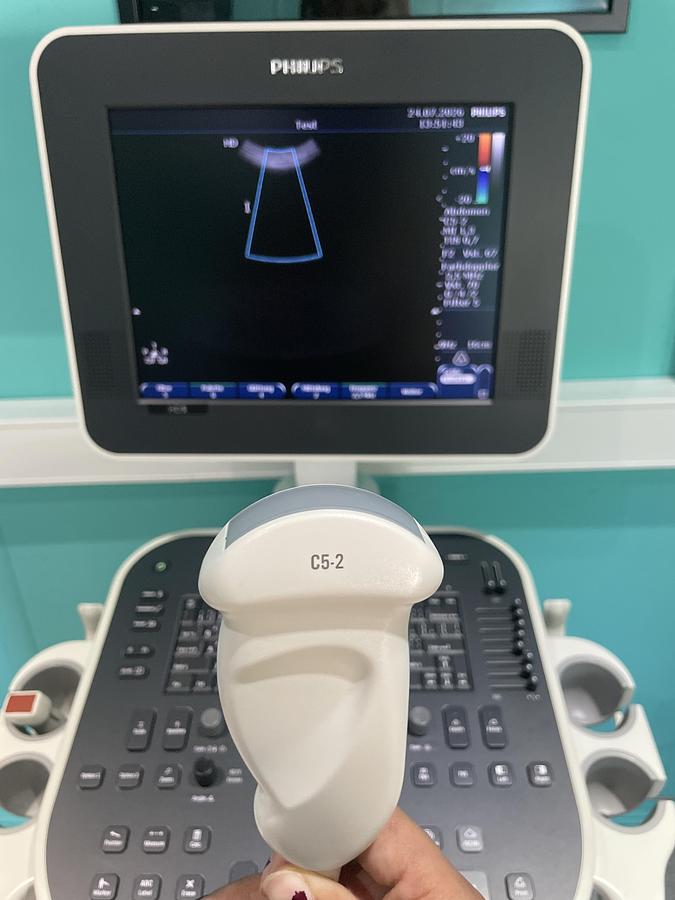 Gebraucht Philips HD5 Ultraschallgerät mit zwei Sonden und Drucker