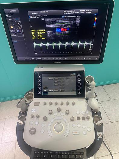 Gebraucht Samsung WS80A Ultraschallgerät mit 4 Sonden
