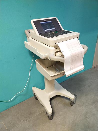 Gebraucht Philips page writer TC30 EKG Gerät auf Trolly