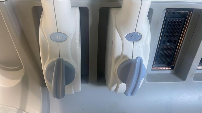 Gebraucht GE Logiq 7 Ultraschallgerät mit 2 Sonden, DVD Brenner und Drucker