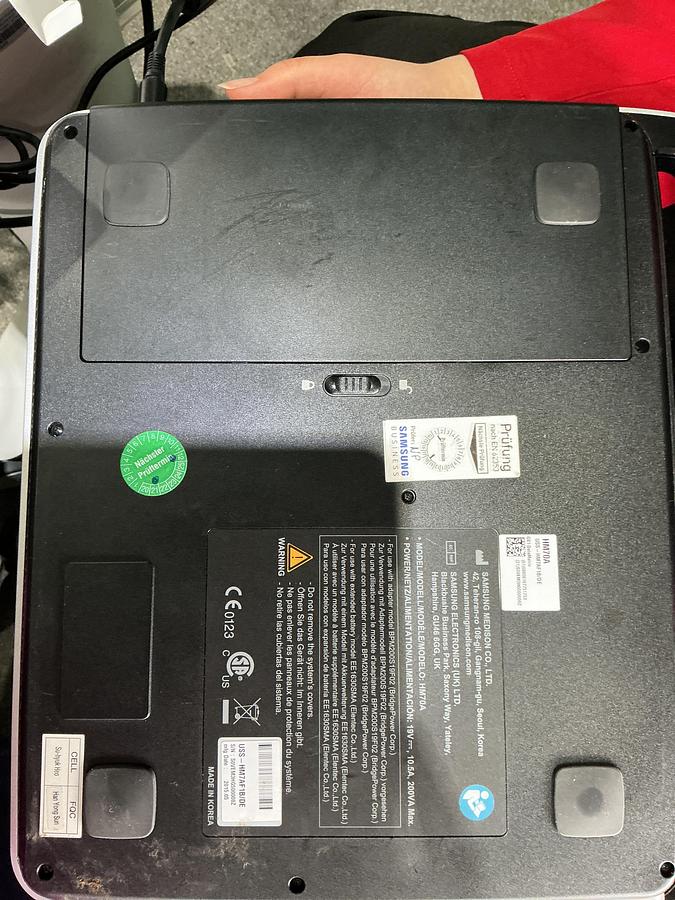 Gebraucht Samsung Medison HM7AF1B Ultraschallgerät mit zwei Sonden