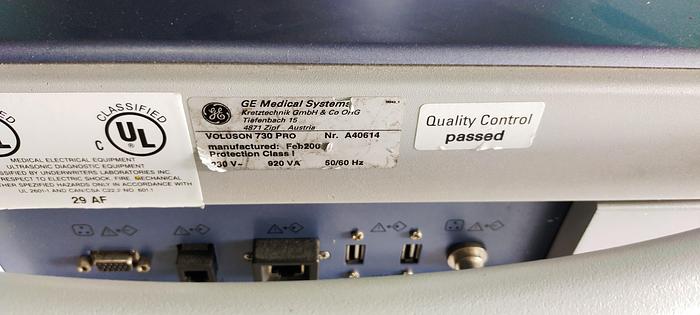Gebraucht Ge Voluson 730 Ultrasound mashine