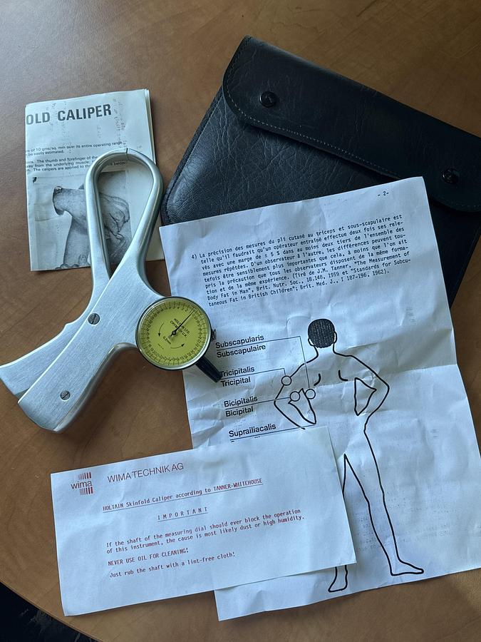 Gebraucht WIMA / Holtain Fettmesszange mit Tasche