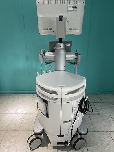 Gebraucht HELX Evoulution Acusion S2000 von Siemens Ultraschall Gerät mit drei Sonden