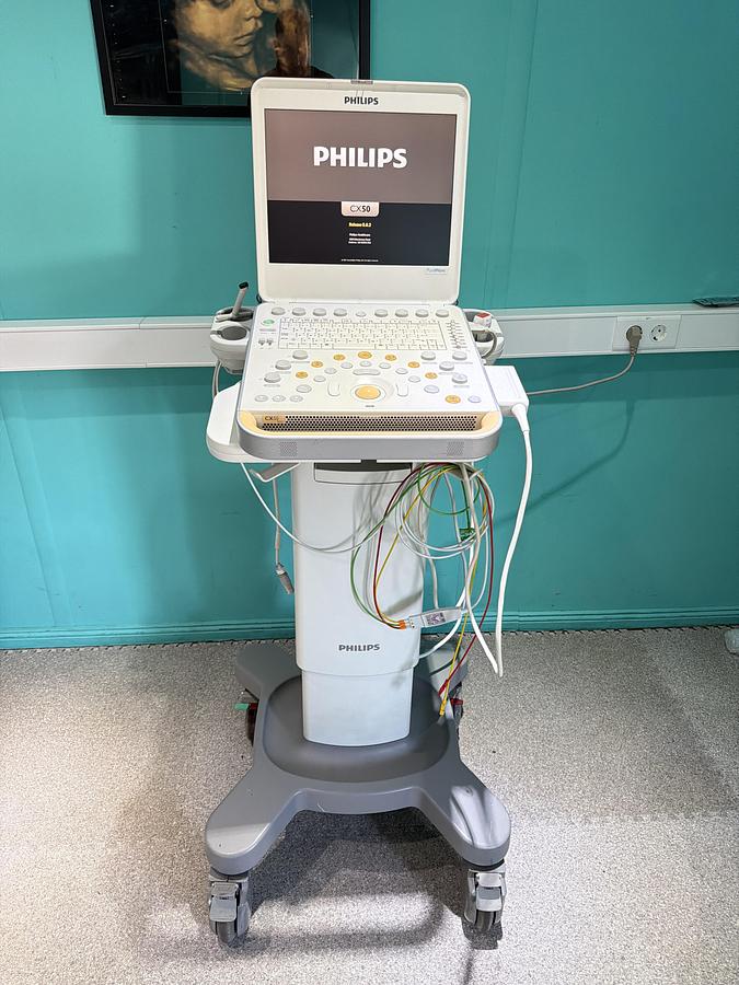 Gebraucht Philips CX50 Ultraschallgerät mit Sonde C.1 SW 5.0.2 Ultraschallgerät mit z