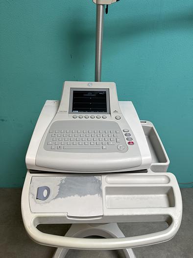 Gebraucht GE MAC 3500 EKG-Gerät auf Trolley
