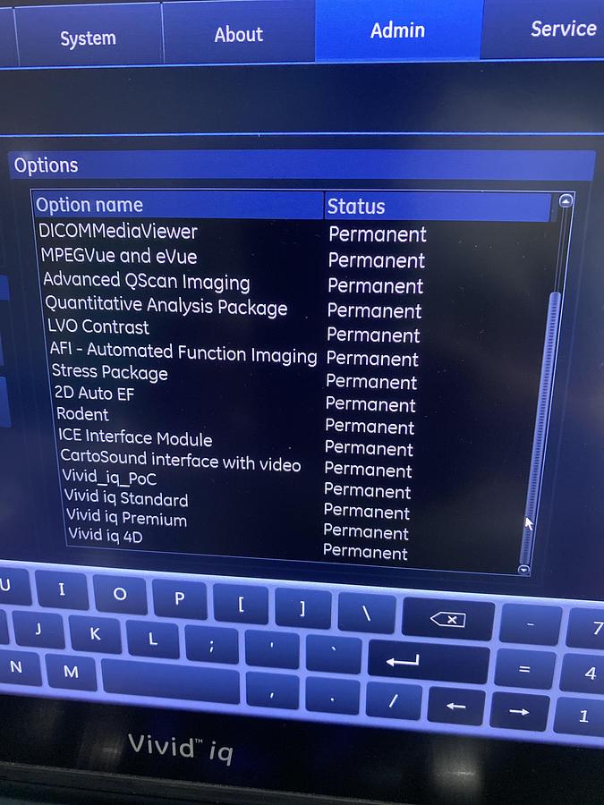 Gebraucht GE Vivid iq Ultraschallgerät mit M5Sc-RS Kardiosonde