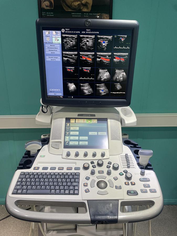 Gebraucht GE LOGIQ E9 Ultraschallgerät mit 2 Sonden und Drucker