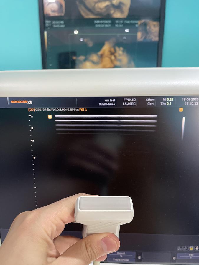 Gebraucht SonoAce X8 Ultraschallgerät mit drei Sonden und Drucker