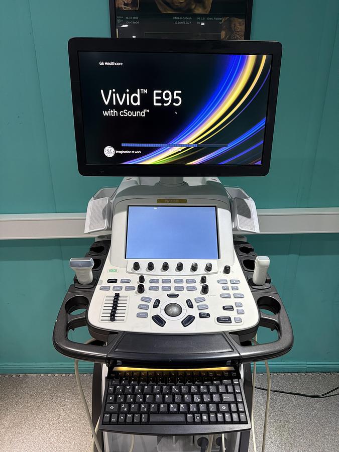 Gebraucht GE Vivid E95 v202 Ultraschallgerät mit zwei Sonden 