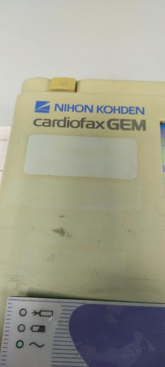 Gebraucht Nihon Kohden Cardiofax GEM EKG Gerät mit EKG Kabel