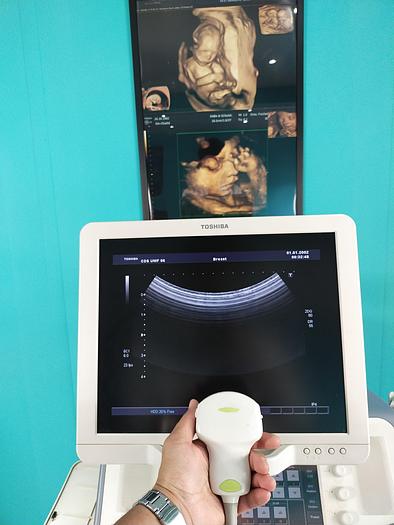 Gebraucht Toshiba Xario Ultraschal Gerät mit drei Sonde