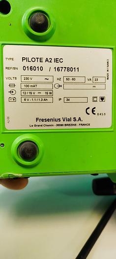 Used Fresenius Vial Pilote A2 IEC Infusionsspritzenpumpe