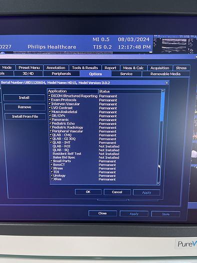 Gebraucht Philips HD15 Ultraschallgerät mit zwei Sonden 