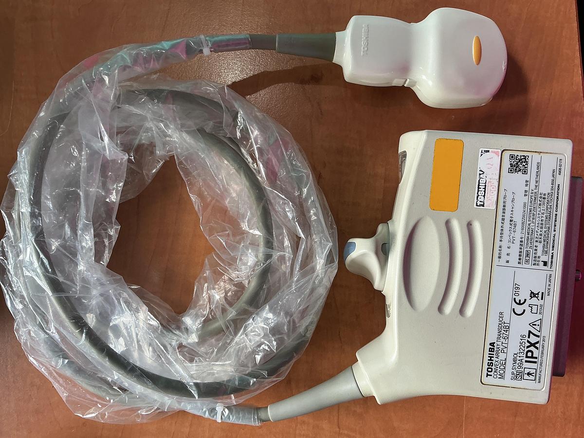 Gebraucht Toshiba PVT-674BT Konvex Ultraschallsonde