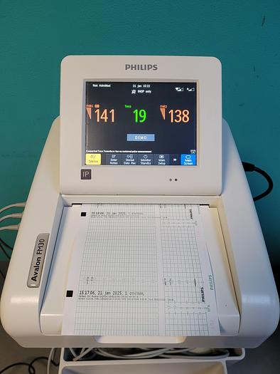Used Philips Avalon FM30 Fetalmonitor CTG-Gerät