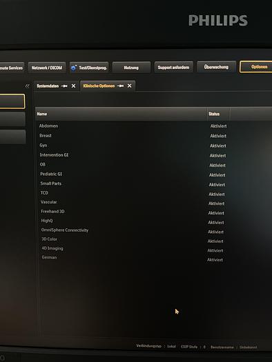 Used Philips Affiniti 30 Ultraschallgerät mit 3 Sonden und Drucker