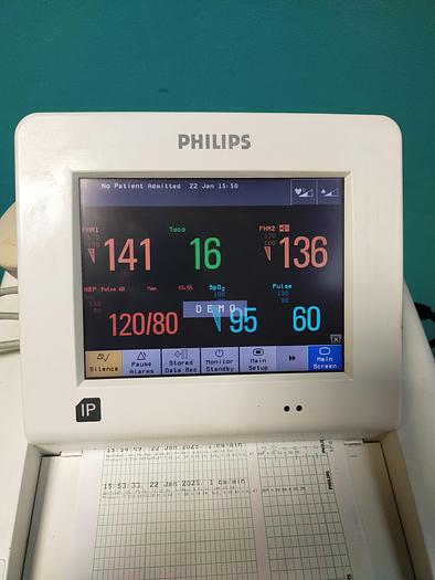 Used Philips Avalon FM30 Fetalmonitor CTG-Gerät