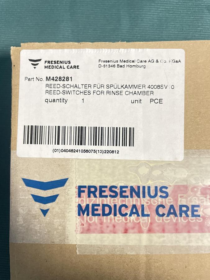 Fresenius Medical Care Reed-Schalter für die Spülkammer des Geräts 4008S V10