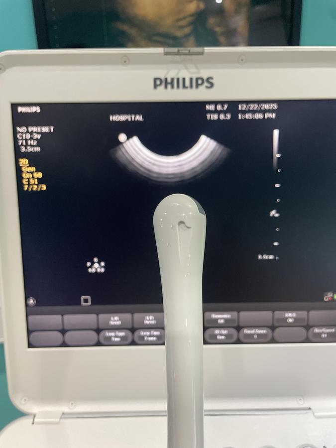 Gebraucht Philips C10-3V Endovaginal Ultraschallsonde 