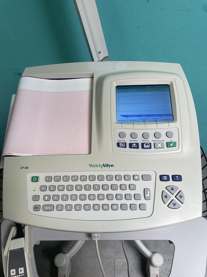 Used Welch Allyn Cp200 Elektrokardiograph EKG-Gerät