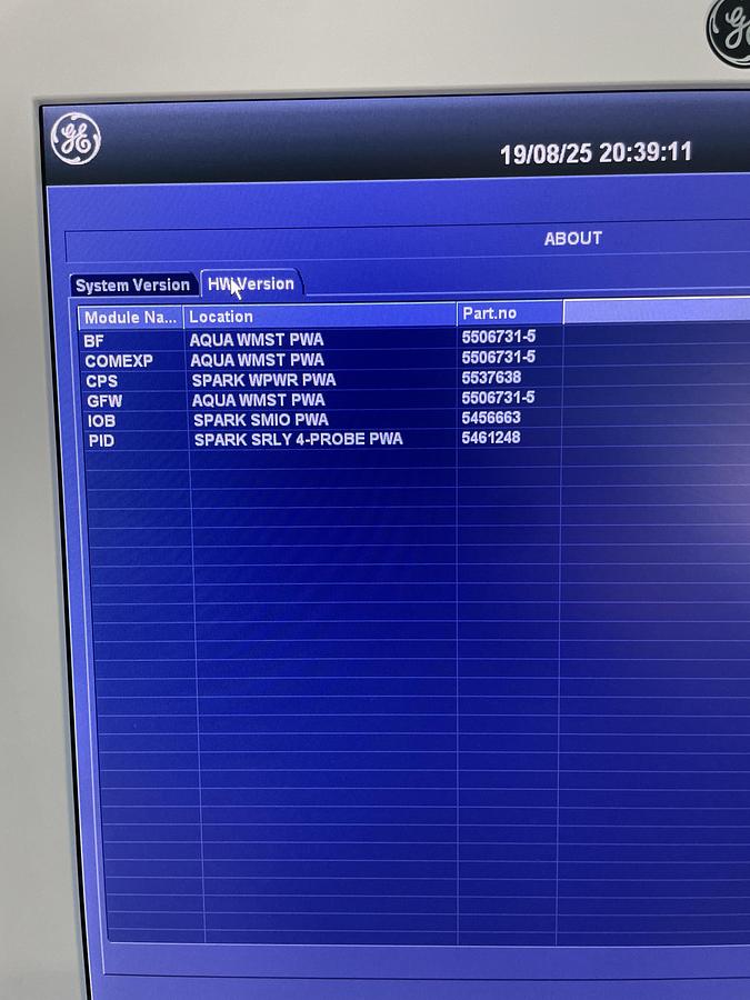 Gebraucht GE Vivid T8 Ultraschallgerät mit 3Sc-RS Kardiosonde