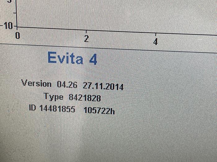 Gebraucht Dräger Evita 4 Edition Langzeitbeatmungsgerät SV 04.26