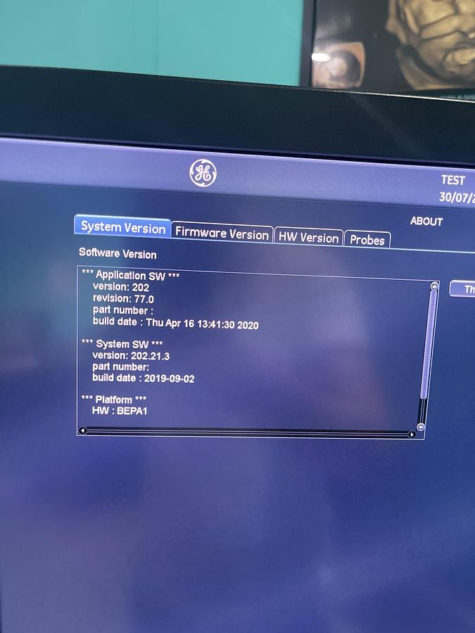 Gebraucht GE Vivid E95 V202 Ultraschallgerät mit M5Sc-D Kardiosonde