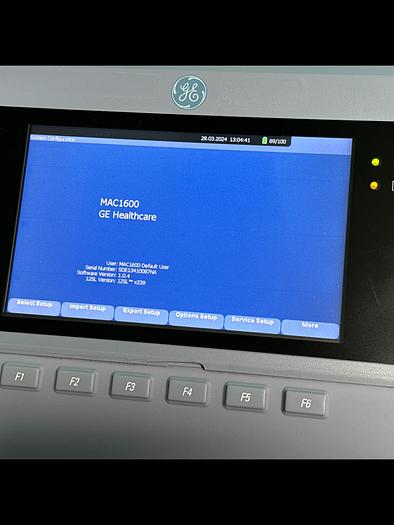 Gebraucht GE MAC 1600