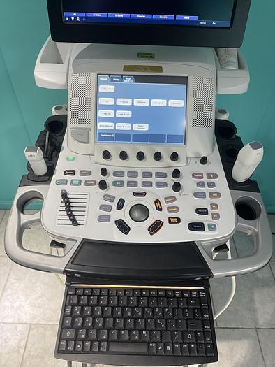 Gebraucht GE Healthcare Vivid E9 Ultraschall Gerät mit zwei Sonden