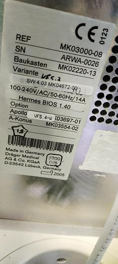 Gebraucht Dräger Zeus