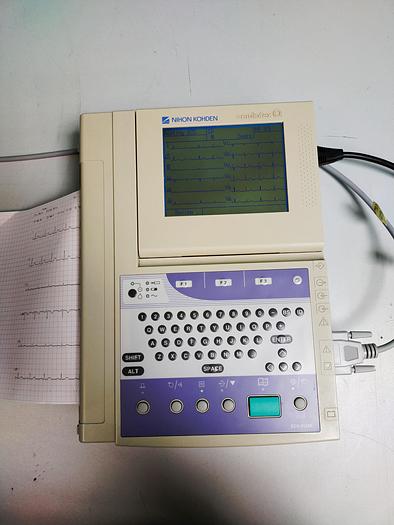 Gebraucht NIHON KOHDEN Cardiofax EKG-Gerät