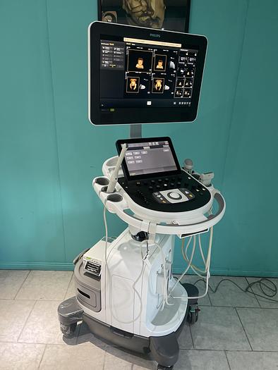 Gebraucht Philips Affiniti 50W Ultraschallgerät mit 3 Sonden und Drucker SV 9.0.5