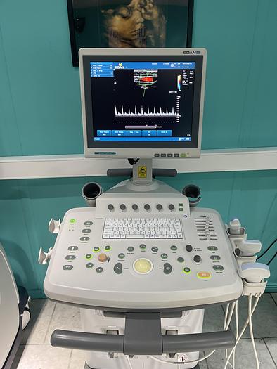 Used EDAN U2 Ultraschallgerät mit drei Sonden und Drucker