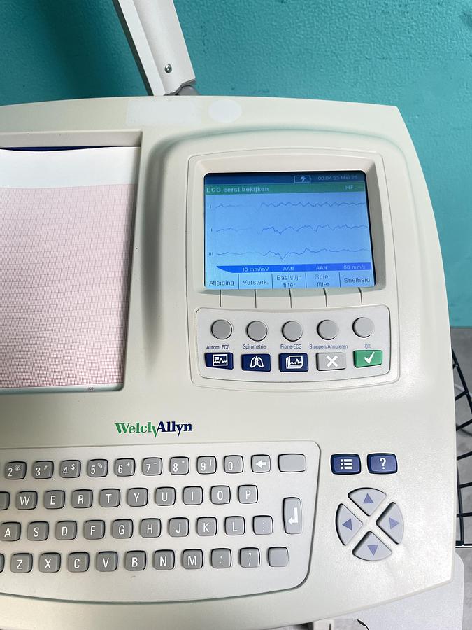 Used Welch Allyn Cp200 Elektrokardiograph EKG-Gerät