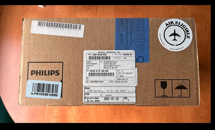 Philips Li-Ion Baterie für CX50 Ultraschallsystem 14.4 volt 84.24 WH