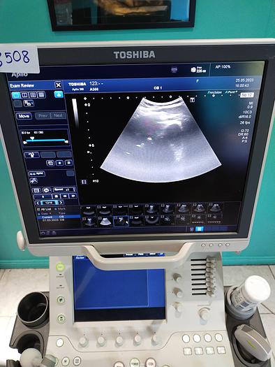Gebraucht Toshiba Aplio 500 Ultraschallgerät mit 3 Sonden