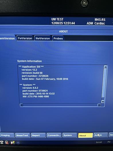 Gebraucht GE Vivid S6 Ultraschallgerät mit zwei Sonden 