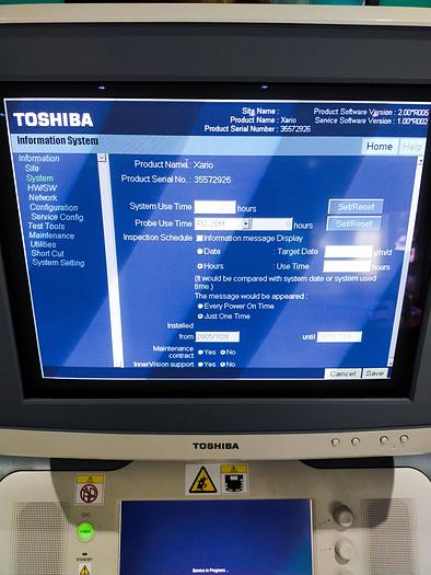 Gebraucht Toshiba Xario Ultraschallgerät