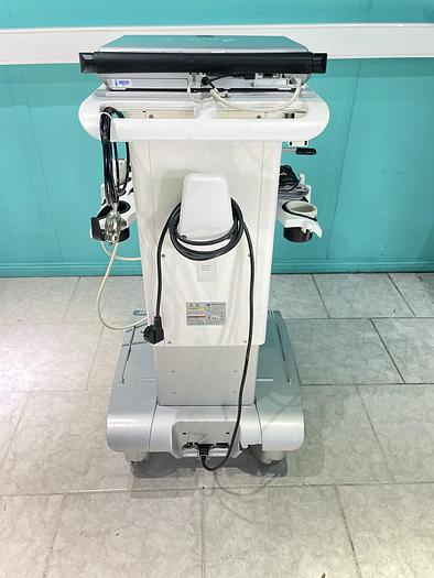 Used GE VIVID Q Ultraschallgerät mit M4S-RS Kardiosonde und Drucker 