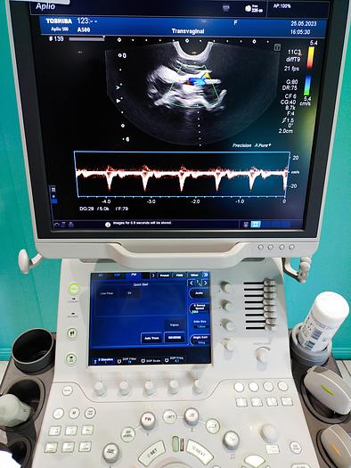 Gebraucht Toshiba Aplio 500 Ultraschallgerät mit 3 Sonden