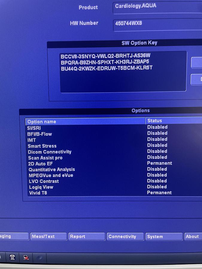 Gebraucht GE Vivid T8 Ultraschallgerät mit 3Sc-RS Kardiosonde