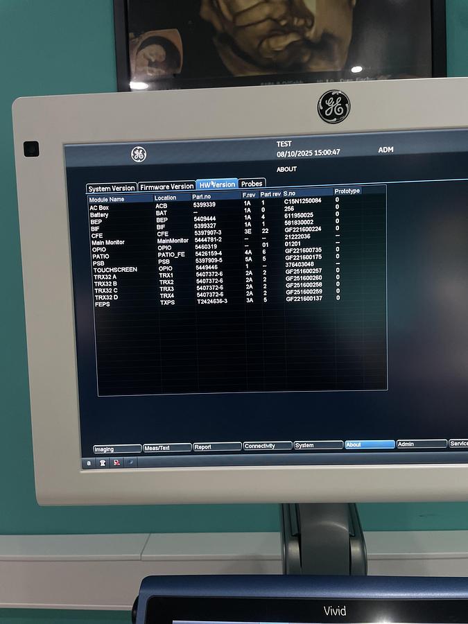 Gebraucht GE Vivid S70 Ultraschallgerät mit zwei Sonden