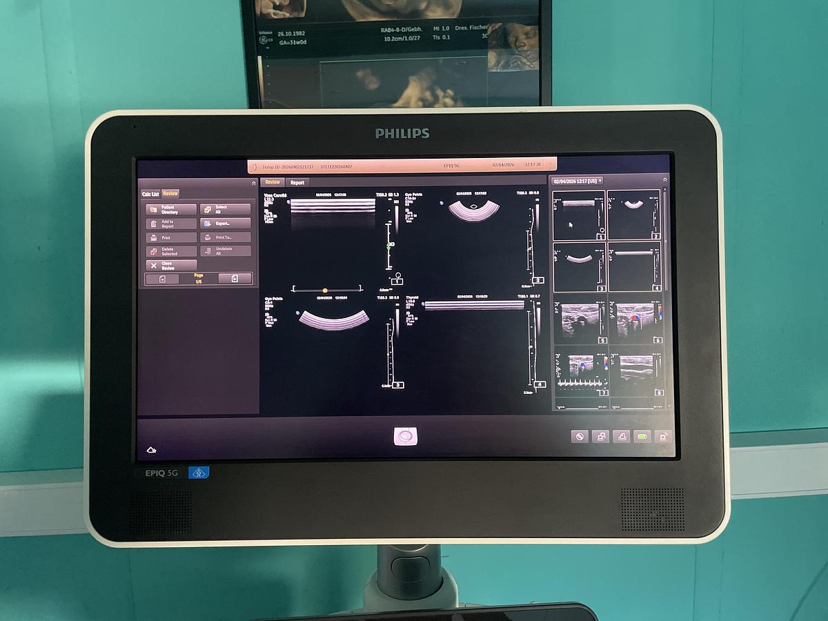 Gebraucht Philips Epiq 5G Ultraschallgerät mit drei Sonden