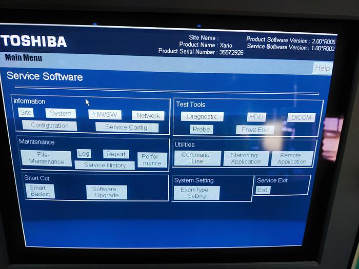 Gebraucht Toshiba Xario Ultraschallgerät
