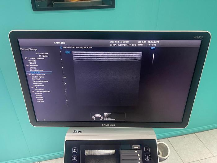 Gebraucht Samsung WS80A Ultraschallgerät mit 4 Sonden
