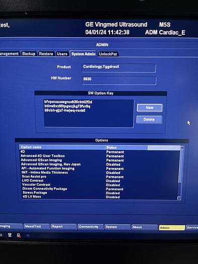 Gebraucht GE Healthcare Vivid E9 Ultraschall Gerät mit zwei Sonden