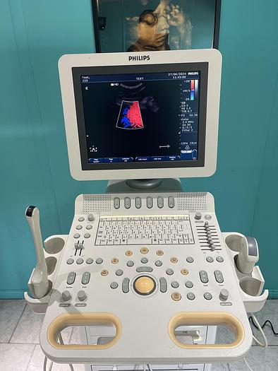 Used Philips HD7 XE Ultraschallgerät mit zwei Sonden und Drucker 