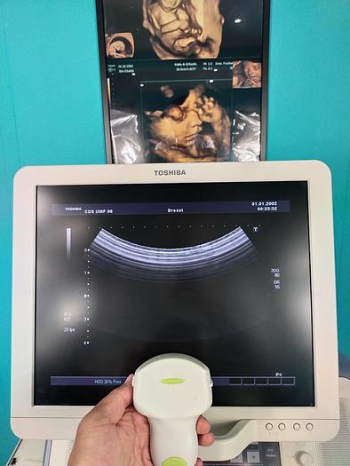 Gebraucht Toshiba Xario Ultraschal Gerät mit drei Sonde